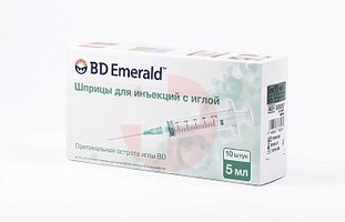 ШПРИЦ 3-Х КОМП BD EMERALD