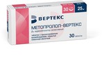 Справочник препаратов: МЕТОПРОЛОЛ-ВЕРТЕКС