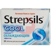 СТРЕПСИЛС С ОХЛАЖДАЮЩИМ ЭФФЕКТОМ